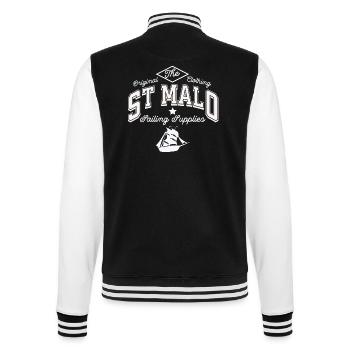 St Malo sailing supplies - Veste Teddy - noir/blanc - Dos - Marisol (170cm)