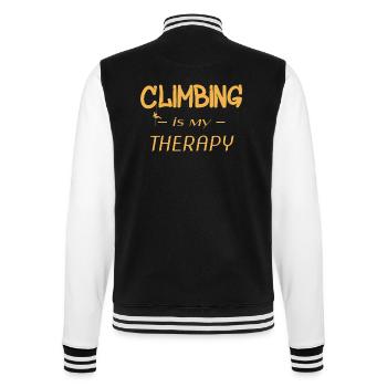 Klettern - Climbing - College-Sweatjacke - Schwarz/Weiß - Hinten - Marisol (170cm)