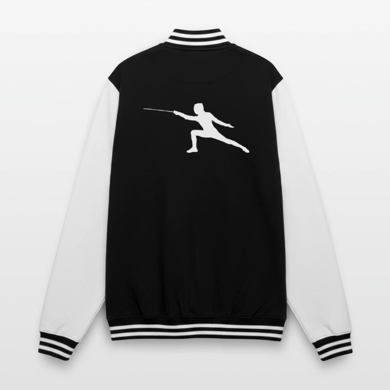 Fechter Design Geschenk College-Sweatjacke