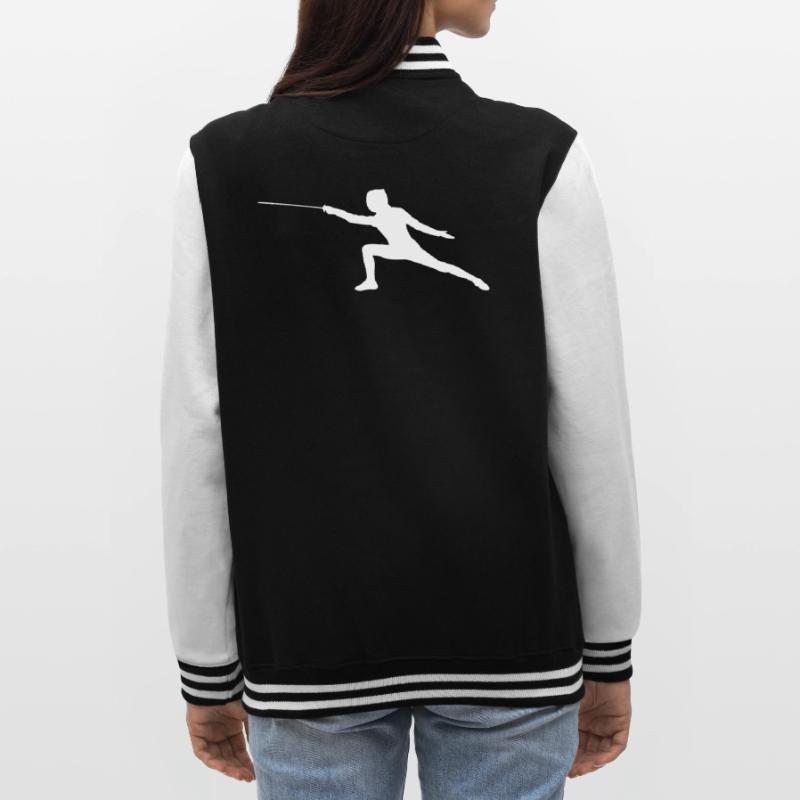 Fechter Design Geschenk College-Sweatjacke