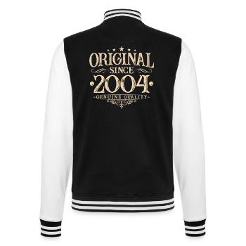 Original depuis 2004 Vintage Vintage Anniversaire - Veste Teddy - noir/blanc - Dos - Marisol (170cm)