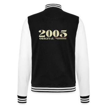 Original 2005 Vintage 2005 anniversaire 2005 rétro - Veste Teddy - noir/blanc - Dos - Marisol (170cm)
