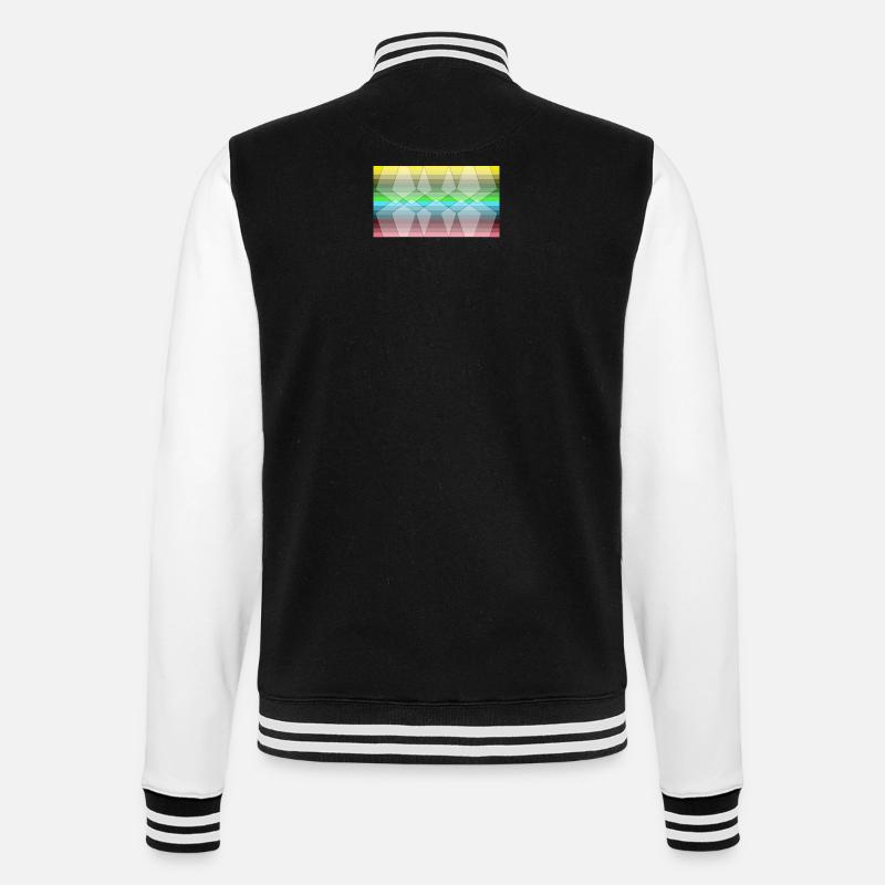 Le drapeau légèrement différent - Veste Teddy - noir/blanc