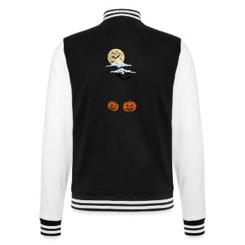 The night before Halloween - College Sweat Jacket - black/white - Back - Marisol (170cm)