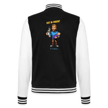 100 % parent 0 %repos - Veste Teddy - noir/blanc - Dos - Marisol (170cm)
