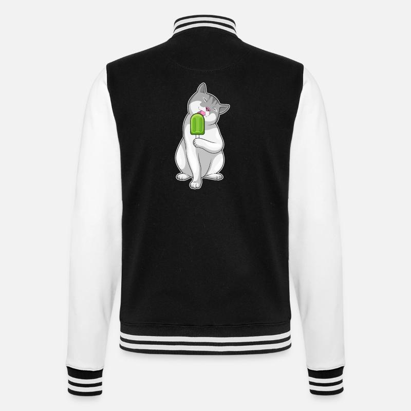 Popsicles pour chat - Veste Teddy - noir/blanc