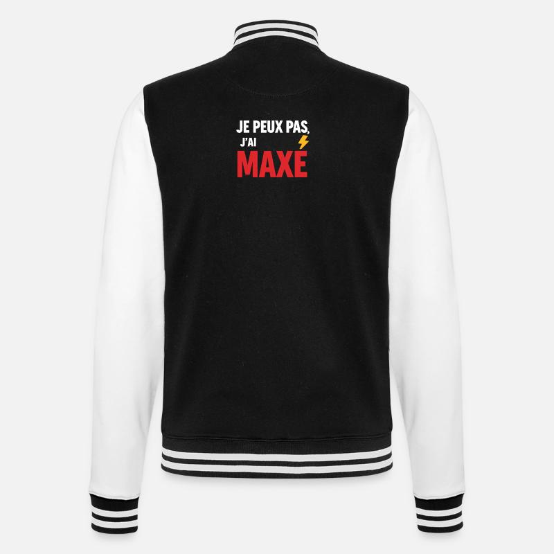 Je peux pas, j’ai maxé - Veste Teddy - noir/blanc