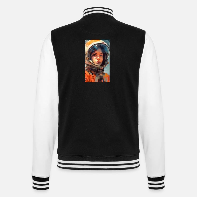 Fille de l’espace - Veste Teddy - noir/blanc