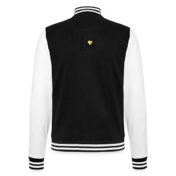 BRIDE - College Sweat Jacket - black/white - Back - Marisol (170cm)