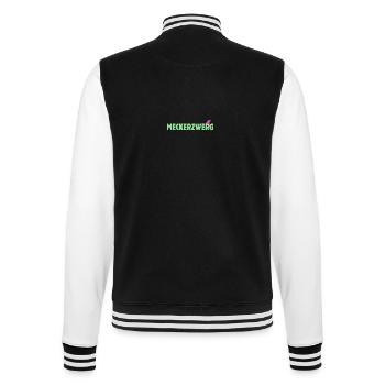 Meckerzwerg Zwerg Faschingskostüm Zwergen Kostüm - College-Sweatjacke - Schwarz/Weiß - Hinten - Marisol (170cm)