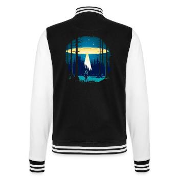 Soucoupe Volante - Veste Teddy - noir/blanc - Dos - Marisol (170cm)