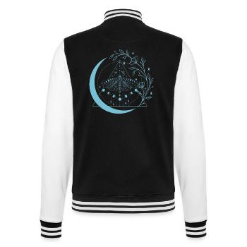 Fleurs de lune de mite - Veste Teddy - noir/blanc - Dos - Marisol (170cm)