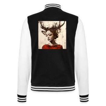 Rêverie - Veste Teddy - noir/blanc - Dos - Marisol (170cm)