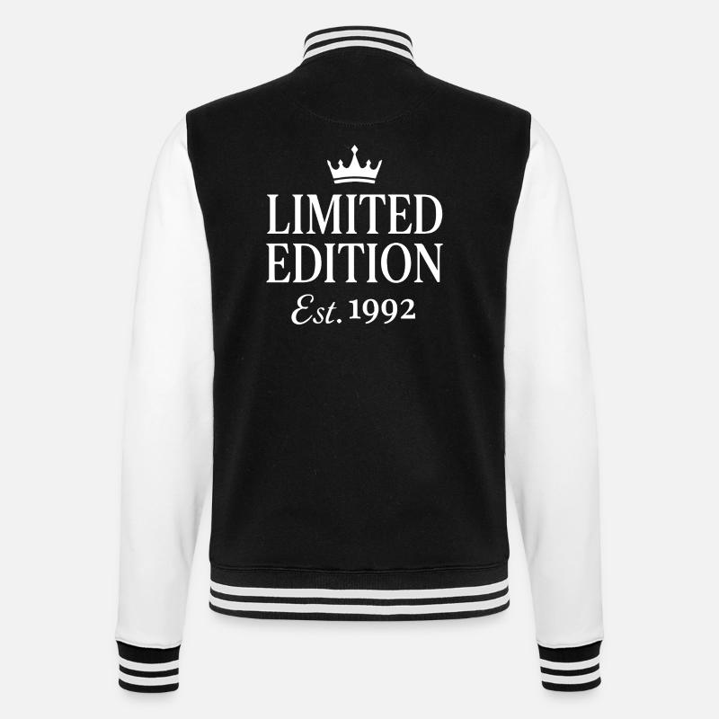 Édition limitée Est 1992 - Veste Teddy - noir/blanc