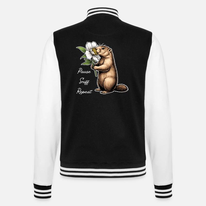 Marmot : Vas-y, renifle, continue - Veste Teddy - noir/blanc