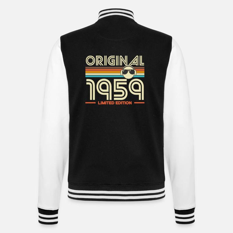 Original 1959 Edition limitée - Veste Teddy - noir/blanc