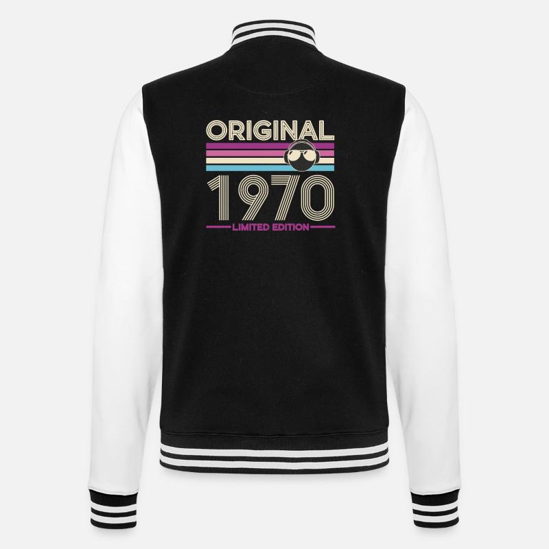 Original 1970 Retro Edition - Veste Teddy - noir/blanc