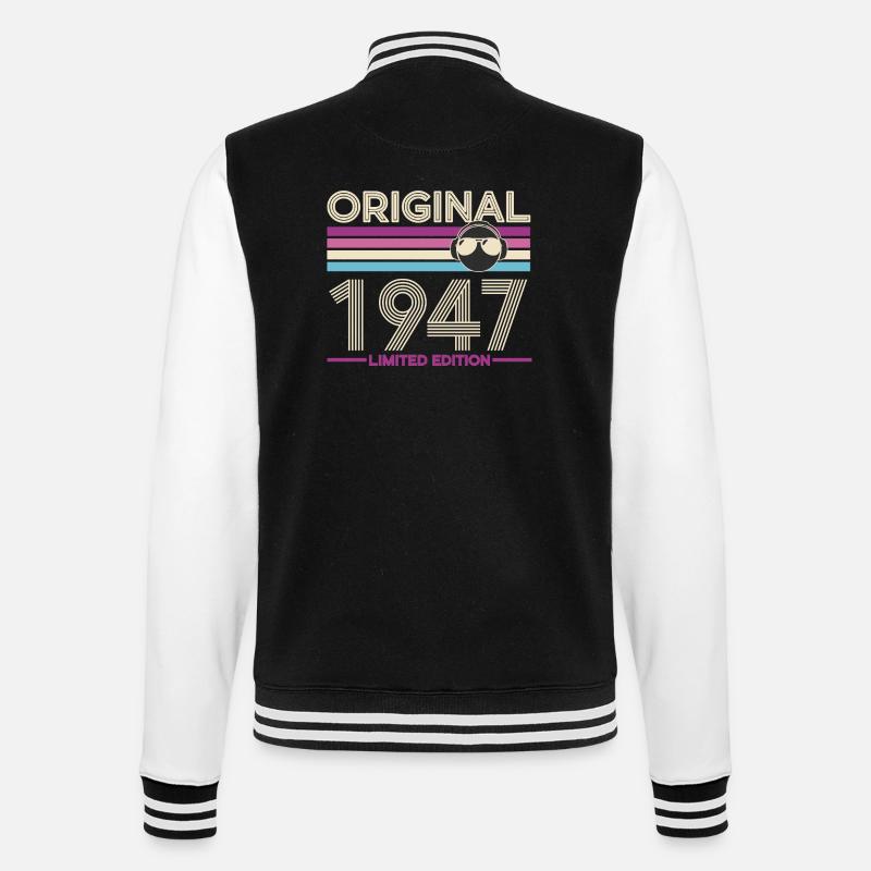 Original 1947 Édition Limitée - Veste Teddy - noir/blanc