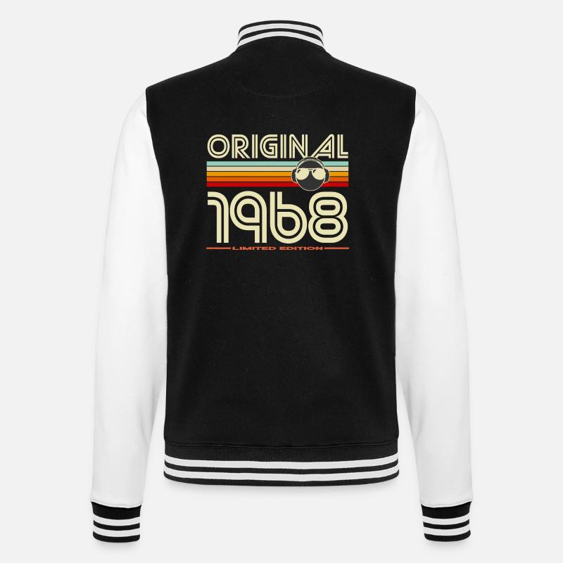 Original 1968 Édition Limitée - Veste Teddy - noir/blanc