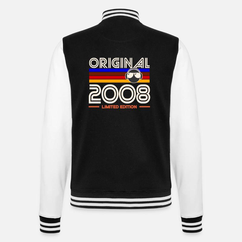 Original 2008 Limited Edition - College Sweat Jacket - black/white