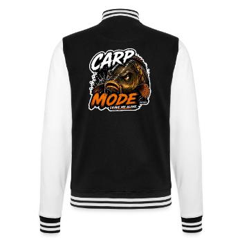 Carp Mode Carp Fishing - College Sweat Jacket - black/white - Back - Marisol (170cm)