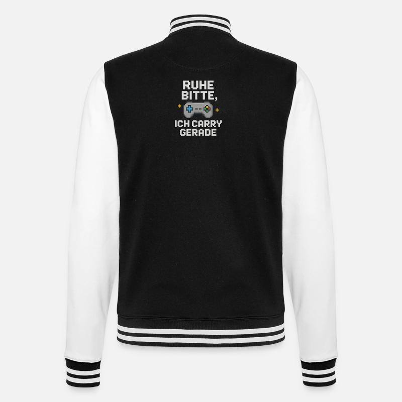 Silence Please Pixel Controller Graphiques - Veste Teddy - noir/blanc
