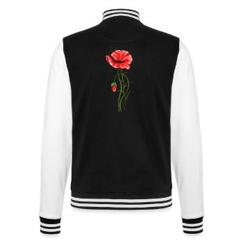 Fleur - Veste Teddy - noir/blanc - Dos - Marisol (170cm)