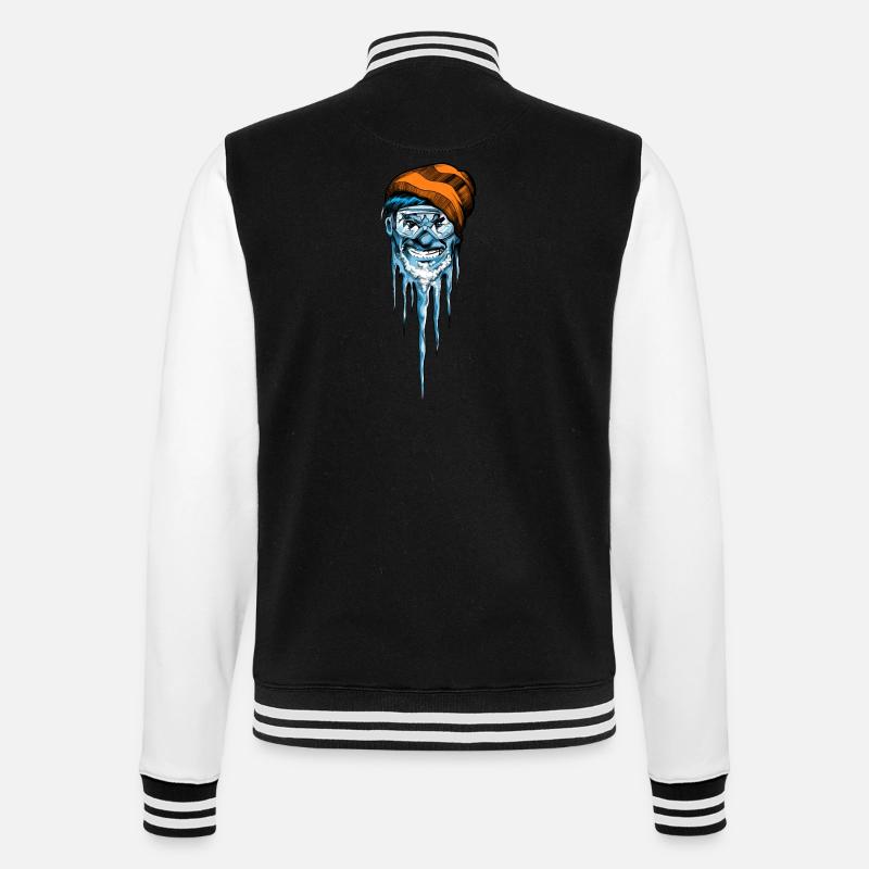 snowboarders - Veste Teddy - noir/blanc