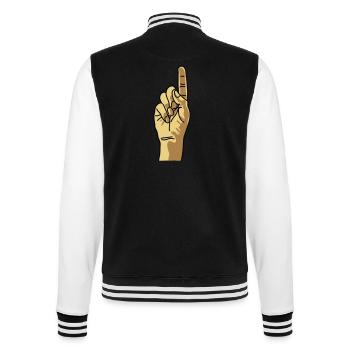 zeigefinger - Veste Teddy - noir/blanc - Dos - Marisol (170cm)