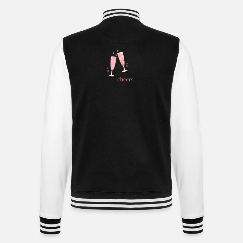 À votre santé - Veste Teddy - noir/blanc