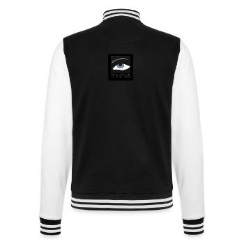 eyes soul casual - College-Sweatjacke - Schwarz/Weiß - Hinten - Marisol (170cm)