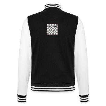 Matt in15 - College-Sweatjacke - Schwarz/Weiß - Hinten - Marisol (170cm)