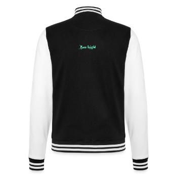 Trace World - College-Sweatjacke - Schwarz/Weiß - Hinten - Marisol (170cm)