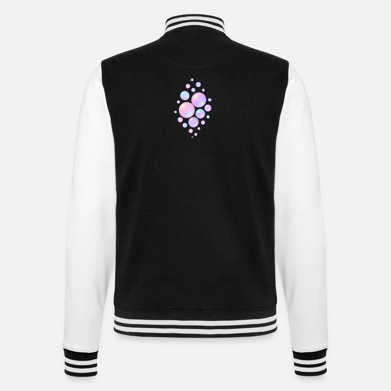 Bulles de rêve - Veste Teddy - noir/blanc