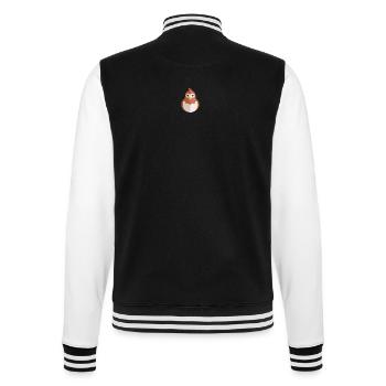 poule - Veste Teddy - noir/blanc - Dos - Marisol (170cm)
