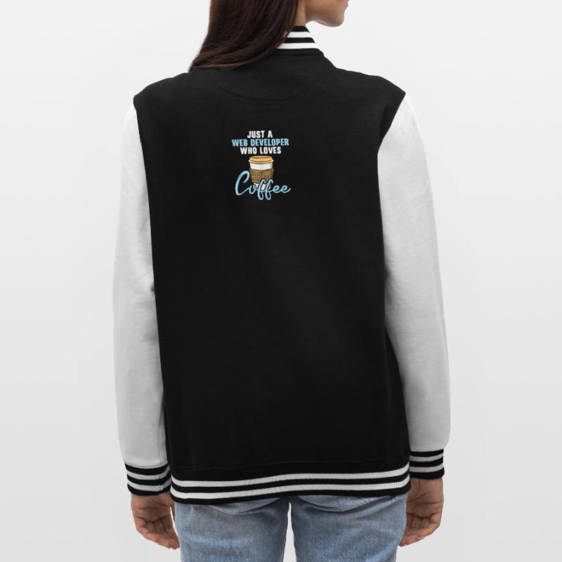 Website Development Coffee Web Developer Programme College-Sweatjacke