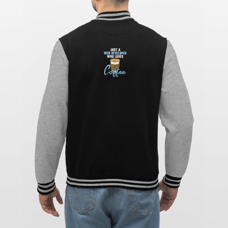 Website Development Coffee Web Developer Programme College Sweat Jacket
