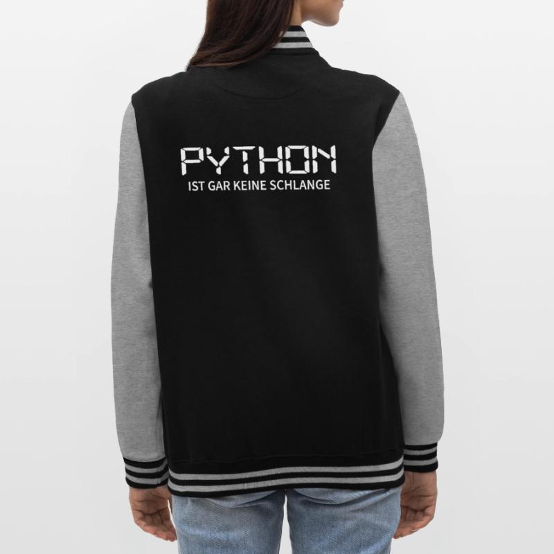 Nerd Python-Coder Server Download Programming College Sweat Jacket