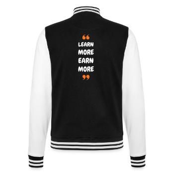 En savoir plus Gagnez plus - Veste Teddy - noir/blanc - Dos - Marisol (170cm)