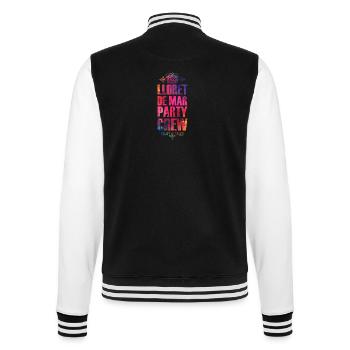 Lloret De Mar Party Crew Colorful Holiday - College Sweat Jacket - black/white - Back - Marisol (170cm)