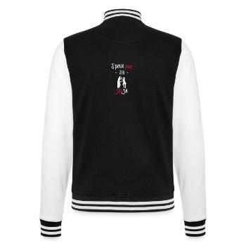 J’peux pas j'ai salsa - Veste Teddy - noir/blanc - Dos - Marisol (170cm)