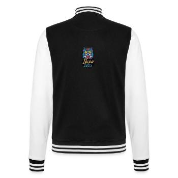 Ibiza 2025 Loup de fête - Veste Teddy - noir/blanc - Dos - Marisol (170cm)