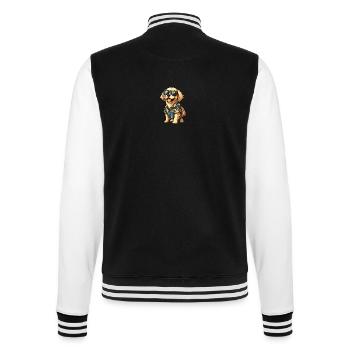 Golden Retriever Chien Été - Veste Teddy - noir/blanc - Dos - Marisol (170cm)