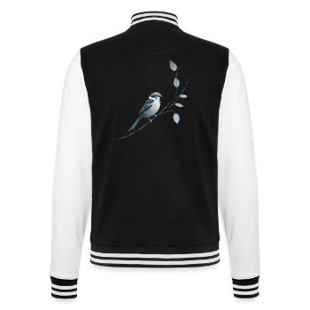 Moineau sur branche - Veste Teddy - noir/blanc - Dos - Marisol (170cm)