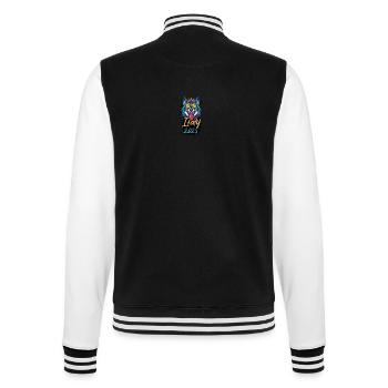 Italie 2025 Loup de fête - Veste Teddy - noir/blanc - Dos - Marisol (170cm)