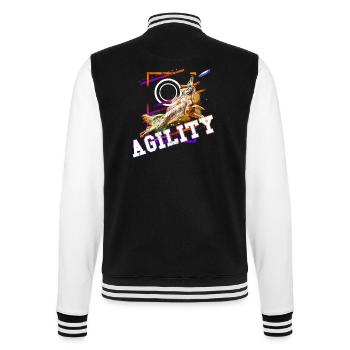 Agility Dog Sport Dog Sports Dog Training - Veste Teddy - noir/blanc - Dos - Marisol (170cm)