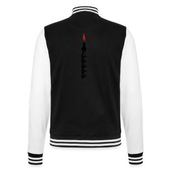 dragon - Veste Teddy - noir/blanc - Dos - Marisol (170cm)