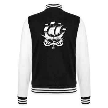 Bremerhaven - Veste Teddy - noir/blanc - Dos - Marisol (170cm)