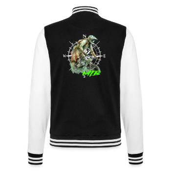 Mtb - College-Sweatjacke - Schwarz/Weiß - Hinten - Marisol (170cm)