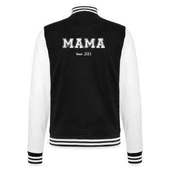 Maman 2017 - Veste Teddy - noir/blanc - Dos - Marisol (170cm)